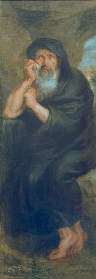 Heraclitus, the Weeping Philosopher by Peter Paul Rubens